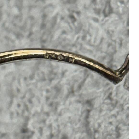 Silpada Sterling Silver Hammered Texture Large Hoop Earrings #63712 - Picture 6 of 8